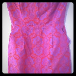 🍁🌴 J.Crew strapless boned dress with pockets